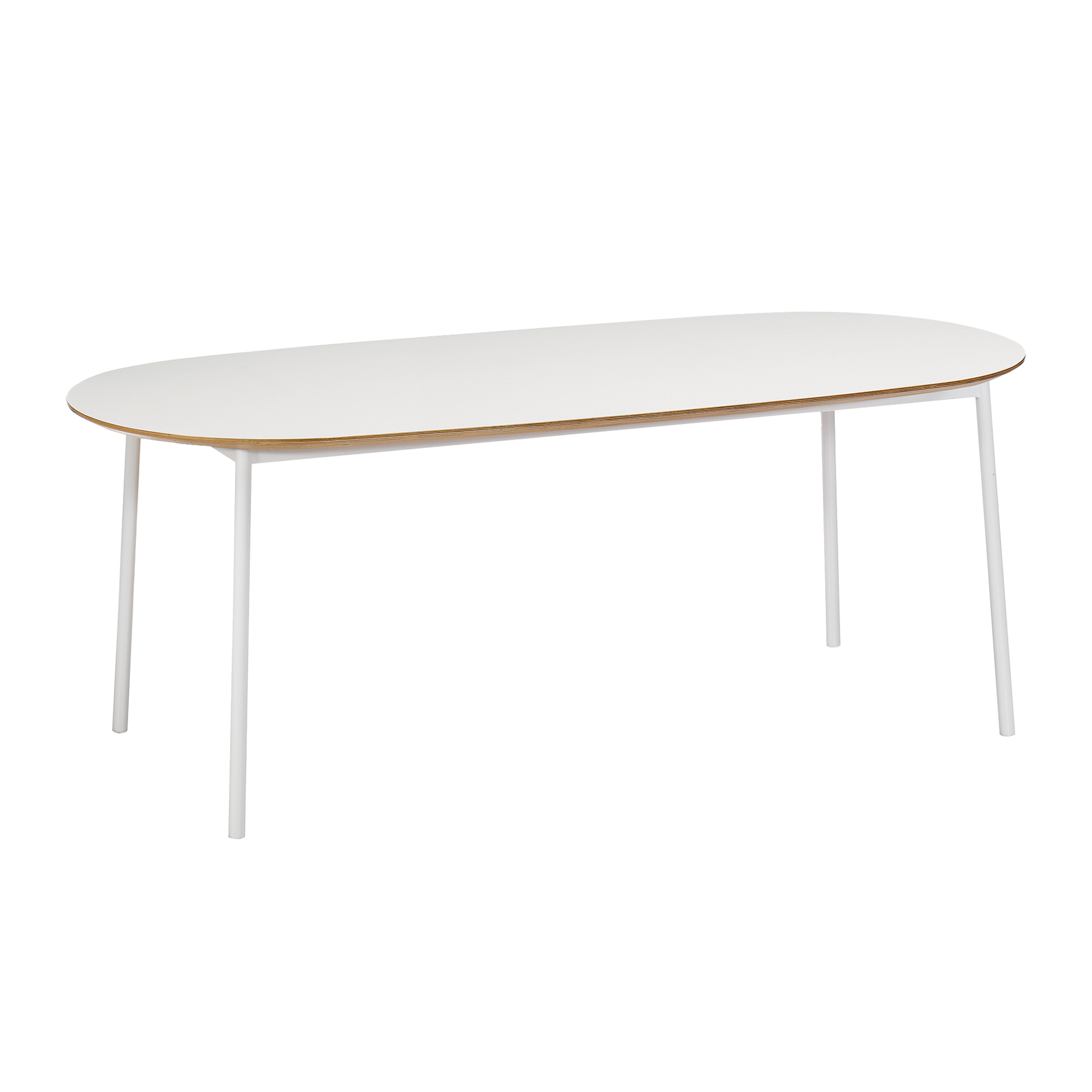 (주)도이치DOICH Beo71 Oval table | 도이치 베오71 오벌 테이블 포마이카 상판 30mm | 185cm