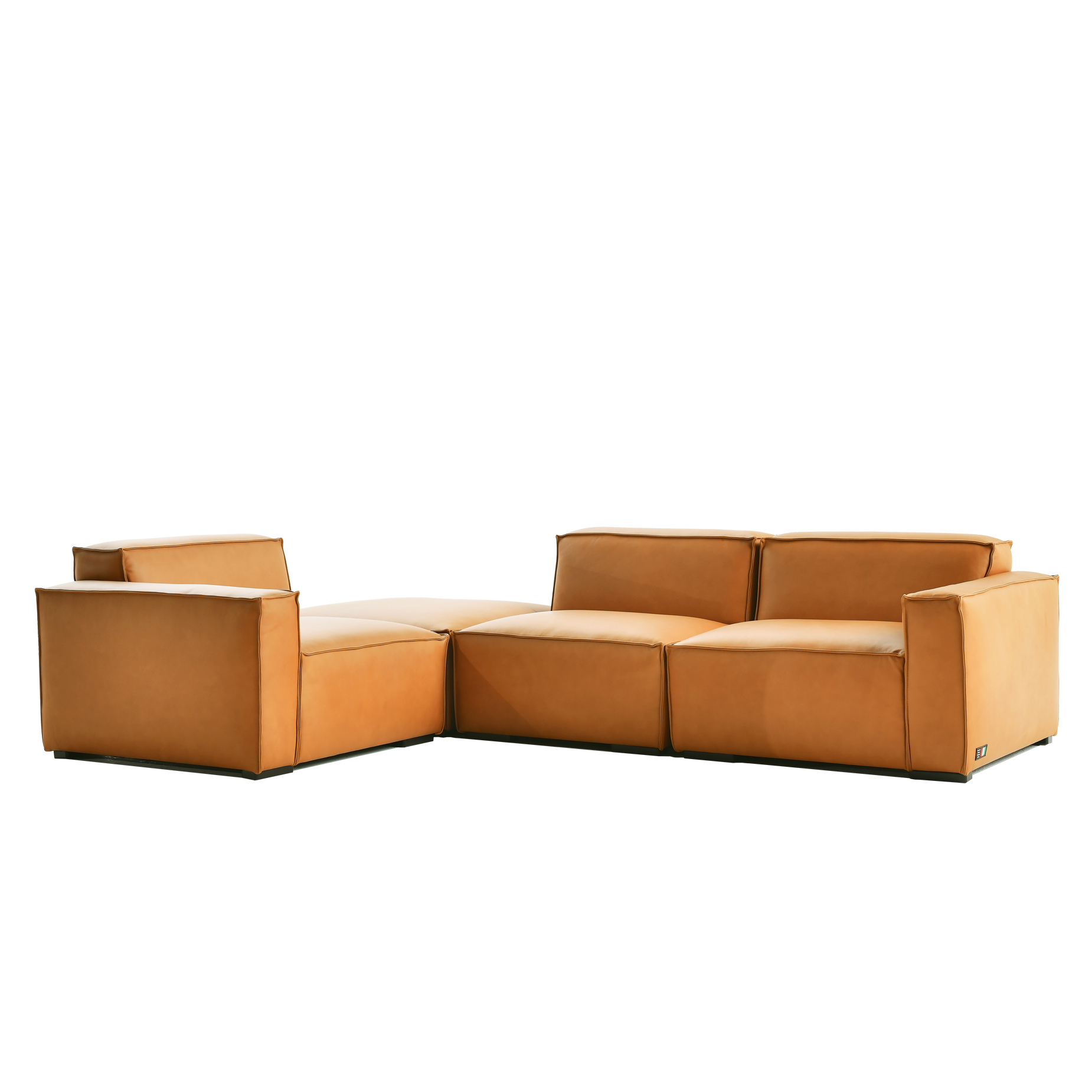 (주)도이치[4주 주문제작]             DOICH ®    PEN2 modular sofa+stool 도이치 펜2 4인 모듈소파+스툴