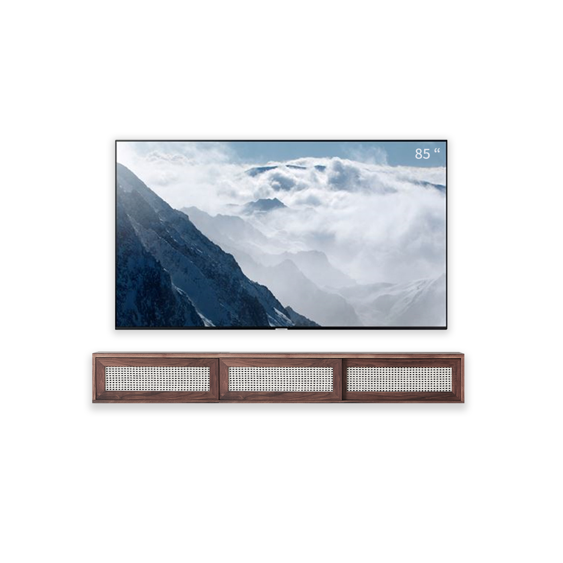 (주)도이치[Order Made] DOICH공방 SC WALL TV UNIT | 도이치 SC 월넛 거실장 | 210cm